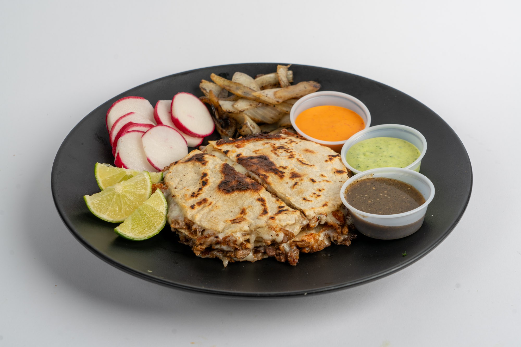 Mi Ranchito mulita with melted Monterey Jack cheese and choice of meat